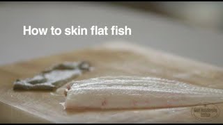 How To Skin And Prepare Sole  Good Housekeeping UK [upl. by Dorlisa841]