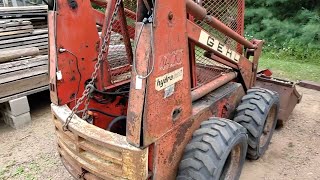 Gehl Skid Steer Loader HL4400 Repower Part 1 [upl. by Hadrian]