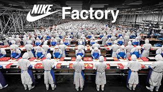 Nikes Secret Shoe Factory In China [upl. by Eilatam]