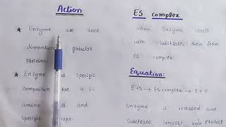 Mechanism of an Enzyme actionLock and key modelinduced fit modelClass 11Chapter 3 [upl. by Asor271]