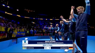 EM Guld till Sverige i bordtennis 2023 🇸🇪 [upl. by Ajssatan]