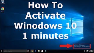 How to activate Windows 10  Activate Windows 10 using CMD [upl. by Tillie]