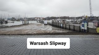 UK Slipway 10 Warsash public slipway river Hamble Hampshire [upl. by Teddie]