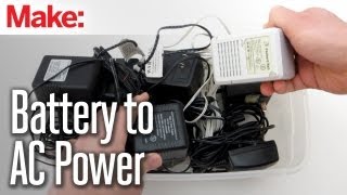 DIY Hacks amp How Tos Convert a BatteryPowered Device to AC Power [upl. by Wende544]