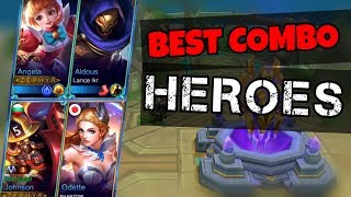 Best Duo Combo Heroes To Play With Your Friends and Team  Mobile Legends [upl. by Linnea594]