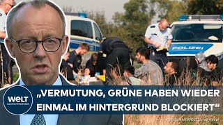 ASYLGIPFEL quotRegierung führungslosquot Friedrich Merz hat quotBefürchtung dass Migration wieder steigtquot [upl. by Aicinat]