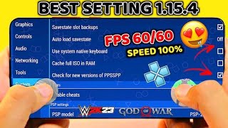 Best Ppsspp Settings for LagFree Gaming  Boost Performancequot [upl. by Maggio]