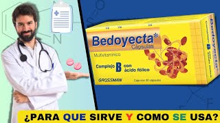 BEDOYECTA 💊¿Qué es y para que sirve ¿MULTIVITAMÍNICO  ¡Descubre todos los detalles [upl. by Alahs294]