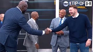 Luka Doncic Joins Inside the NBA [upl. by Htenywg629]