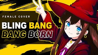 BlingBangBangBorn Mashle OP  Female Cover by Shiro Neko [upl. by Frymire]