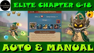 Hero Stage Elite 618 Ending the Dreams using F2P heroes with 3 crowns winningAuto amp Manual Mode [upl. by Eurd]