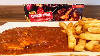 Heron Foods Chicken PhallPhaal Curry with Harry Ramsdens Chips [upl. by Eatnoled]