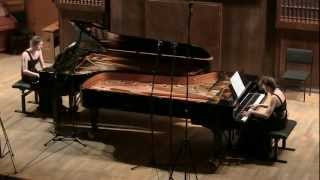 Chopin Rondo in C for two pianos op 73 posth [upl. by Sihtnyc976]