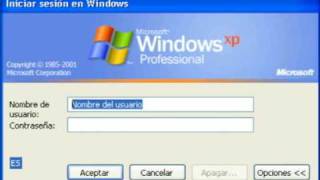 COMO ENTRA A UNA COMPUTADOR WINDOWS XP SIN CONTRASEÑA [upl. by Adleremse563]