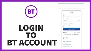 How to Login BT Account Email btcom Login my Account  BT Login Email [upl. by Vinna484]