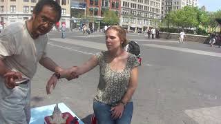 Luodong Official Spiritual Chi Healing at Union Square Part 2 [upl. by Nosnibor]