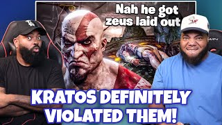 How KRATOS violated THE GODS OF OLYMPUS in the WORST ways REACTION [upl. by Arimihc]