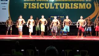 VII Campeonato Brasiliense de Fisiculturismo 2014  Categoria Mens Physique acima de 178cm [upl. by Harvard]