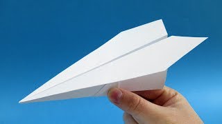 How to make a Paper Airplane  BEST paper airplanes that FLY FAR  cool origami avion en papier [upl. by Evania]