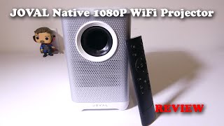 Joval Native 1080p WiFi Projector REVIEW [upl. by Aysan]