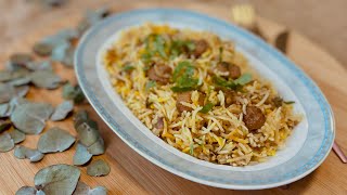 Biryani aux crevettes  Shrimp Biryani Recipe [upl. by Wardieu]