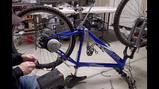 Powerful Electric Bike Conversion Part I EBike Conversion Kit Installation [upl. by Nesnaj]