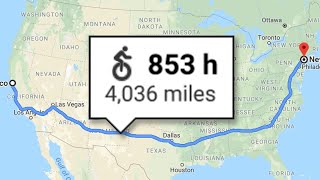 Unicycling Across America Ep1  6000km Cycle Through The USA [upl. by Calli]