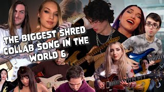 the biggest shred collab song in the world 6 [upl. by Linehan]