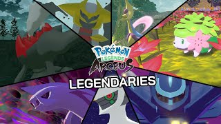 How to Catch ALL Legendary Pokémon in Legends Arceus [upl. by Asillam]