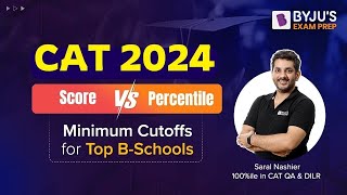 CAT 2024  CAT Score vs Percentile  Understanding the Concept of CAT Marks vs Percentile  BYJUS [upl. by Niuq]