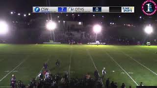 Charter visits Delcastle Football LIVE from Delcastle [upl. by Fisch62]