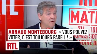 Arnaud Montebourg  quotVous pouvez voter cest toujours pareil quot ancien ministre de léconomie [upl. by Tibold]