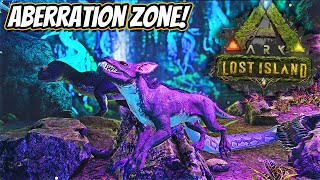 WHERE TO FIND THE ABERRATION ZONE AND THE ARTIFACT OF THE STRONG  Ark Lost Island [upl. by Neelcaj]