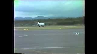 Fokker F28 of Air Niugini at Madang PNG  1982 [upl. by Toile514]