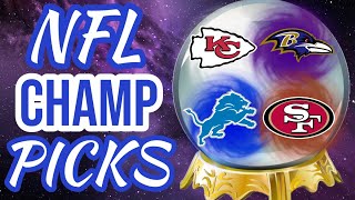 NFL Championship Round Picks amp Predictions  2024 [upl. by Yrreb]