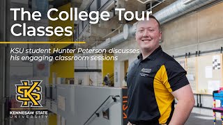 The College Tour  KSUs Highly Rated Academic Programs  Hunter Peterson [upl. by Annoval]