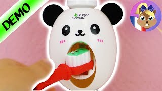 Distributeur de dentifrice Panda pour les enfants [upl. by Monsour377]