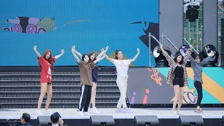 180707 AOA 사복 리허설  Bingle Bangle 전체직캠 Rehearsal  빙글뱅글 4K FANCAM 광주 by SPHiNX [upl. by Tama]