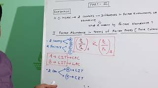 HeckscherOhlin Theory of International Trade  Part II [upl. by Jahdol]