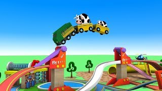 Lets Play  Toy Factory Trains  Chu Chu Train Cartoon  Trains for Kids  Choo Choo Train  Toy [upl. by Coben]