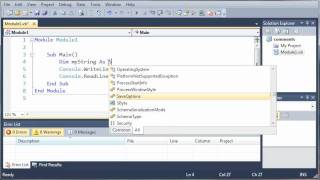 Visual Basic Tutorial  8  Variables [upl. by Aggi963]