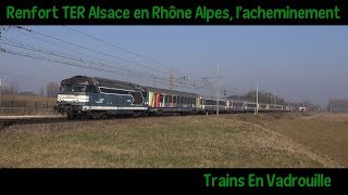 Acheminement Corail Alsace par BB67300 [upl. by Okwu]