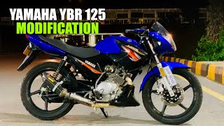 Modification on YAMAHA YBR 125  7K Surprise [upl. by Eimmas]