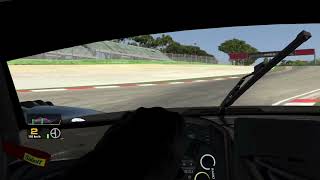 iRacing Onboard Lap Ferrari 296 GT3 at Imola 23S3 Simucube Series [upl. by Ynnad]