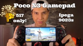 POCO X3 Gamepad Ipega PG9023s Wireless Game Controller Unboxing and Review [upl. by Magena]