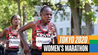 🏃‍♀️ Womens Marathon Final  Tokyo Replays [upl. by Gulick]