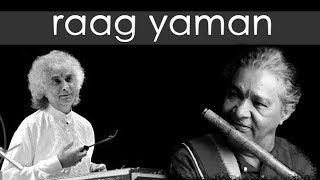 Raag Yaman  Hariprasad Chaurasia Flute  Shivkumar Sharma Santoor  Vijay Ghate Tabla  Jugalbandi [upl. by Roanna]