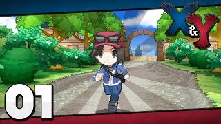 Pokémon X and Y  Episode 1  Welcome to Kalos [upl. by Grier]