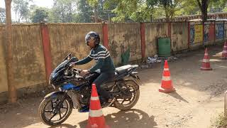 DRIVING test on Pulser 220 results Tinsukia DTO  Driving test Tinsukia Assam [upl. by Sisto]