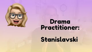 Stanislavski techniques [upl. by Nyhagen]